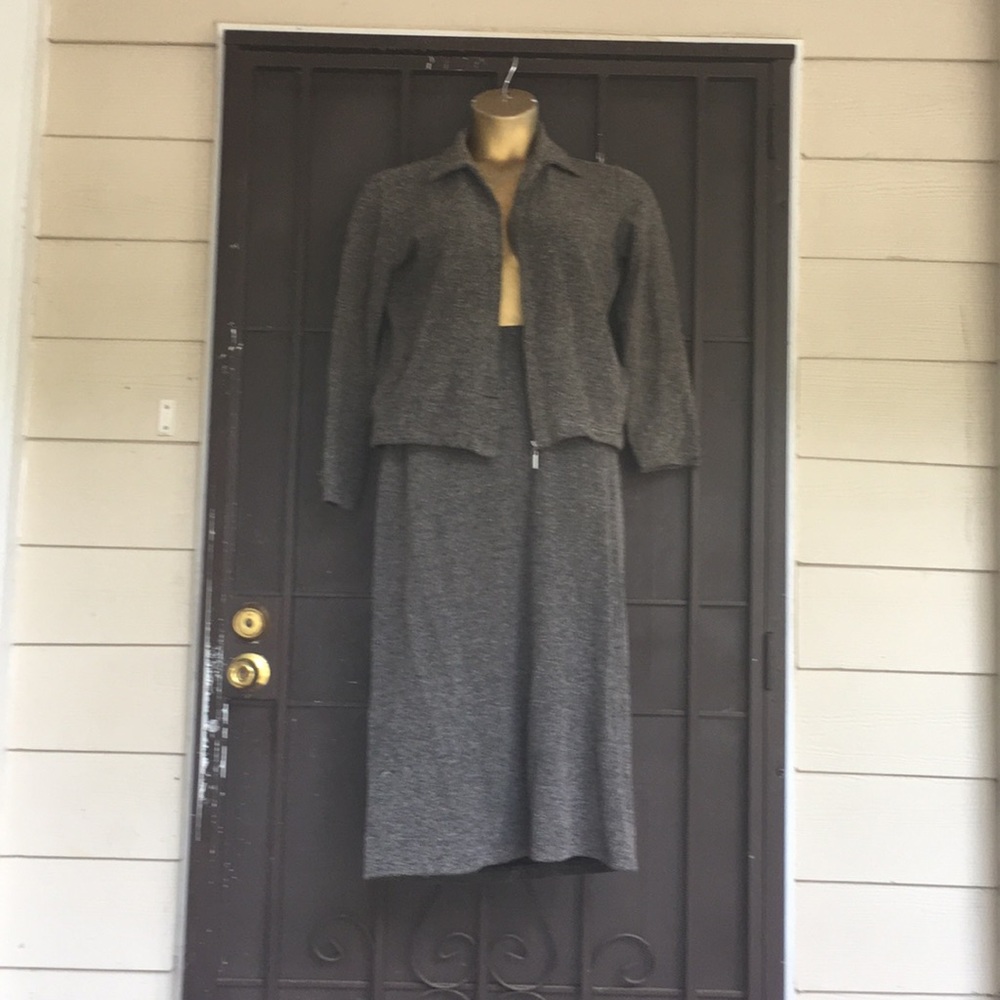 Grey Two Piece.